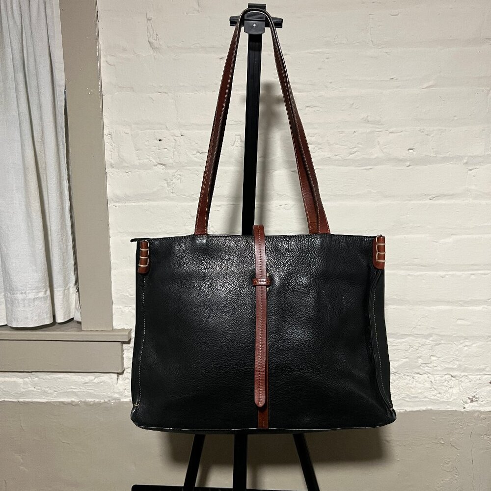 Derek Alexander Leather Tote Bag